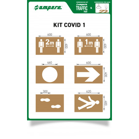 Schablonensatz KIT COVID1