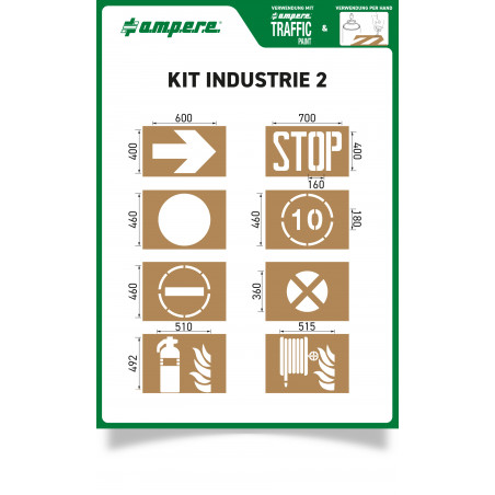 Schablonensatz KIT Indutrie2
