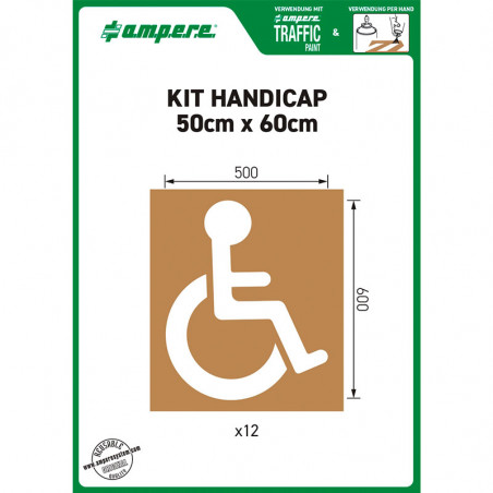 Schablonensatz KIT Handicap 50x60cm