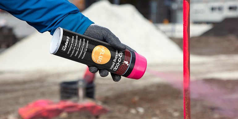 Markierspray für Baustellen: Welches wählen?